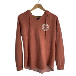 LaGuna Surf & Sport Hoodie Dusty Rose Colored Size Small beach coastal vibes
